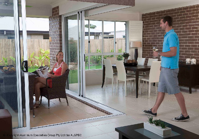 Carinya glass sliding doors